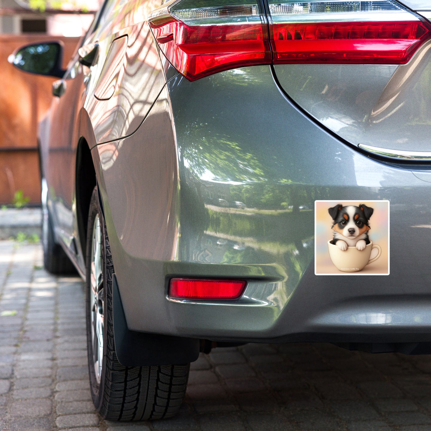Australian Cattle Dog Bubble-free stickers