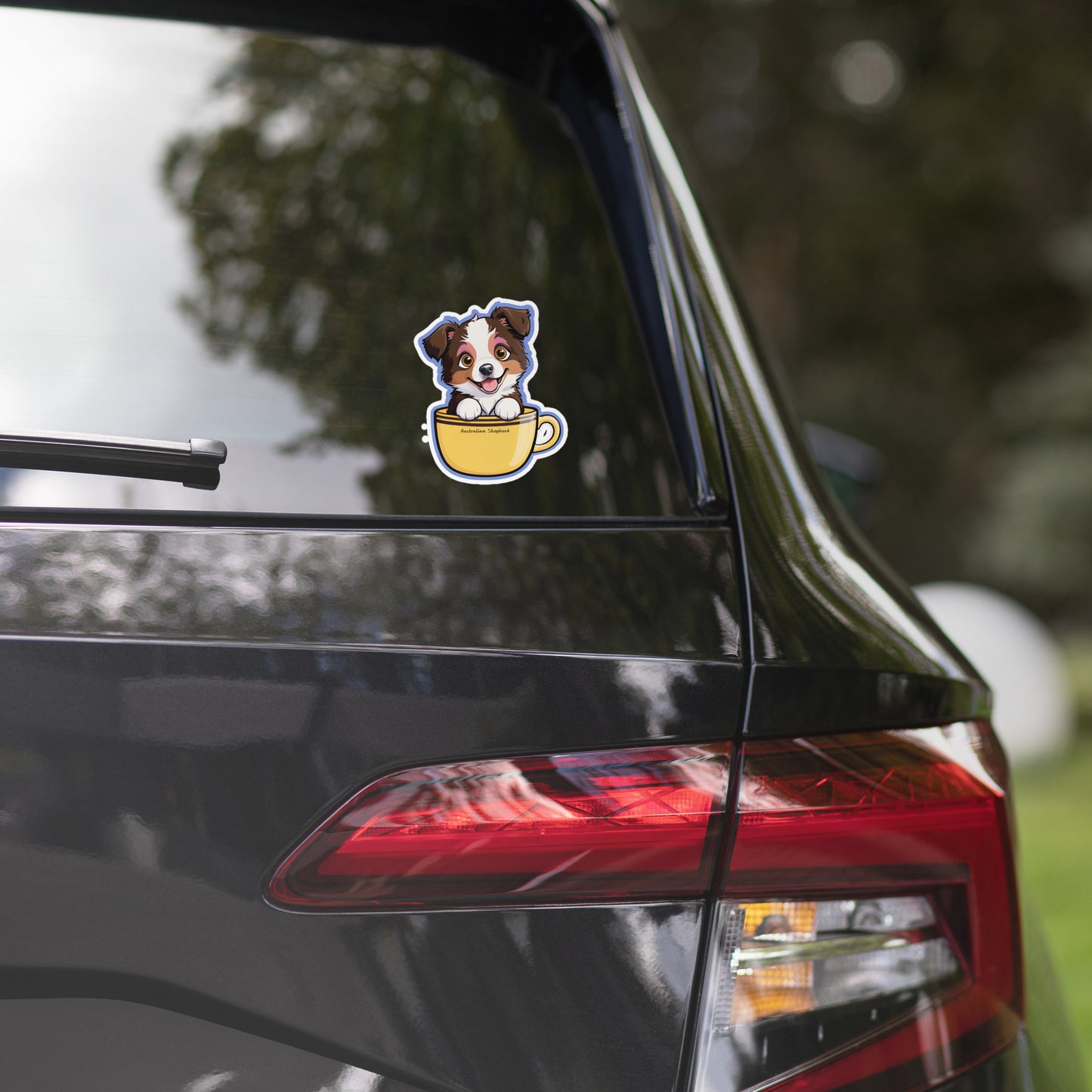 Australian Shepherd Bubble-free sticker