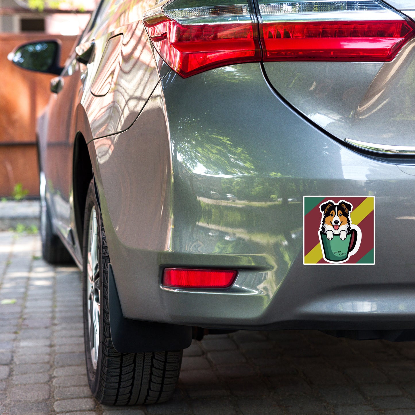 Border Collie Bubble-free sticker