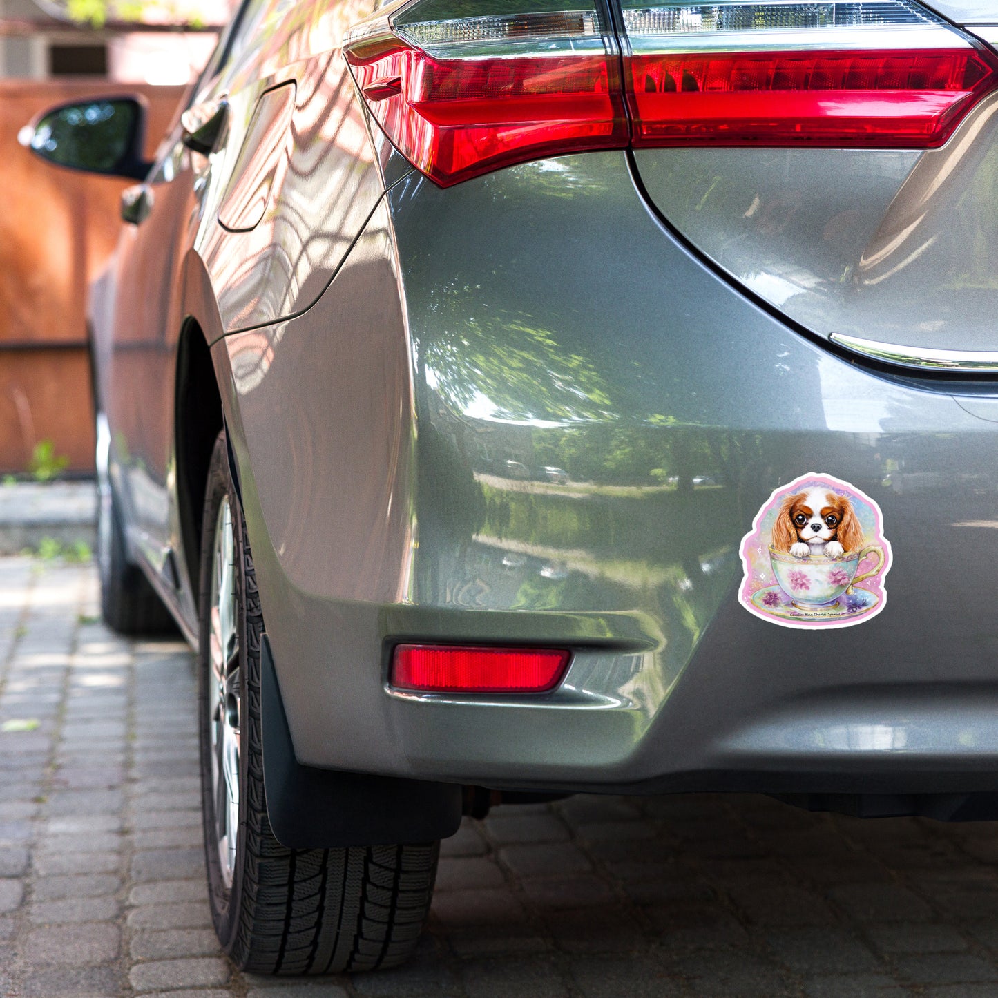 Cavalier King Charles Spaniel Bubble-free sticker