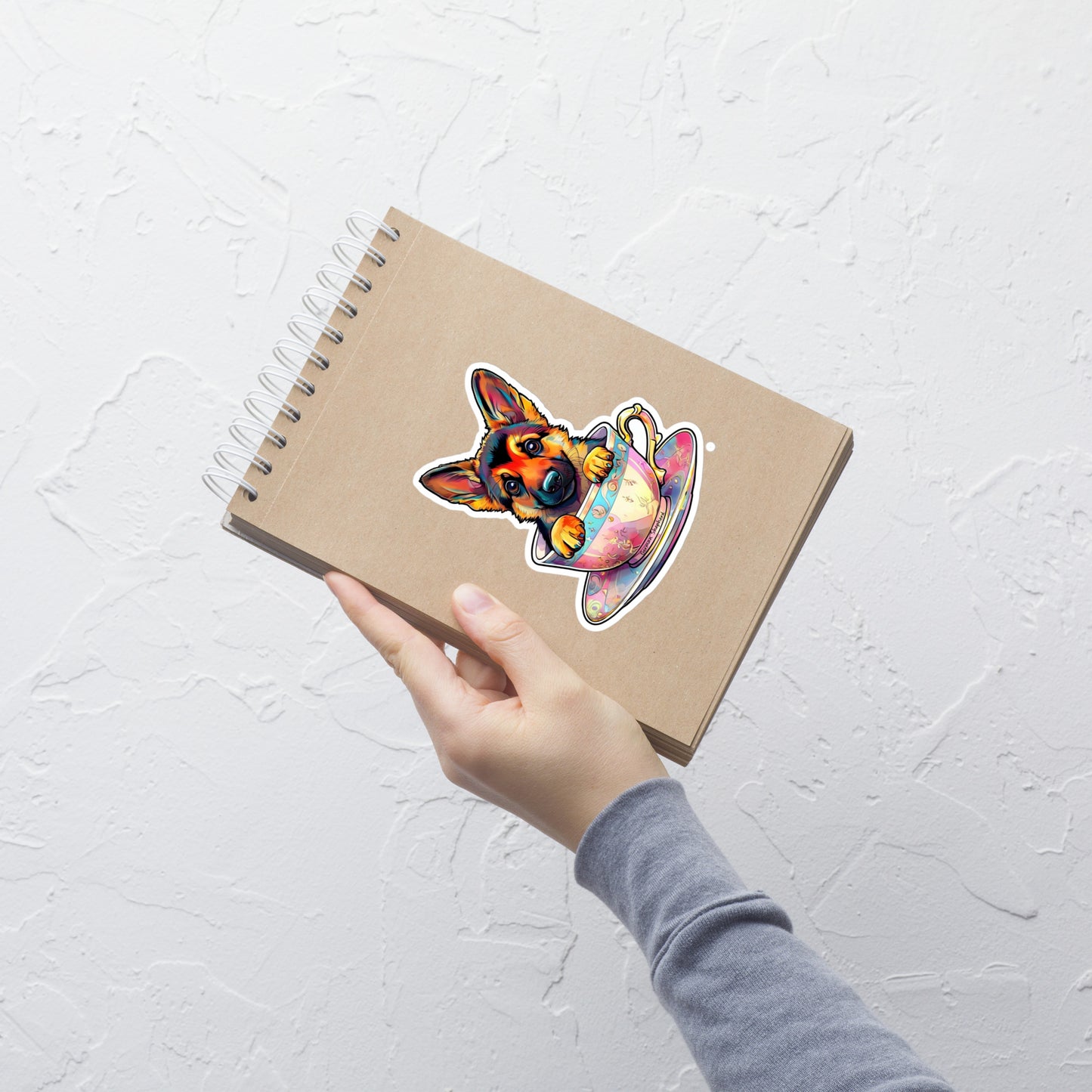 German Shepherd Bubble-free sticker