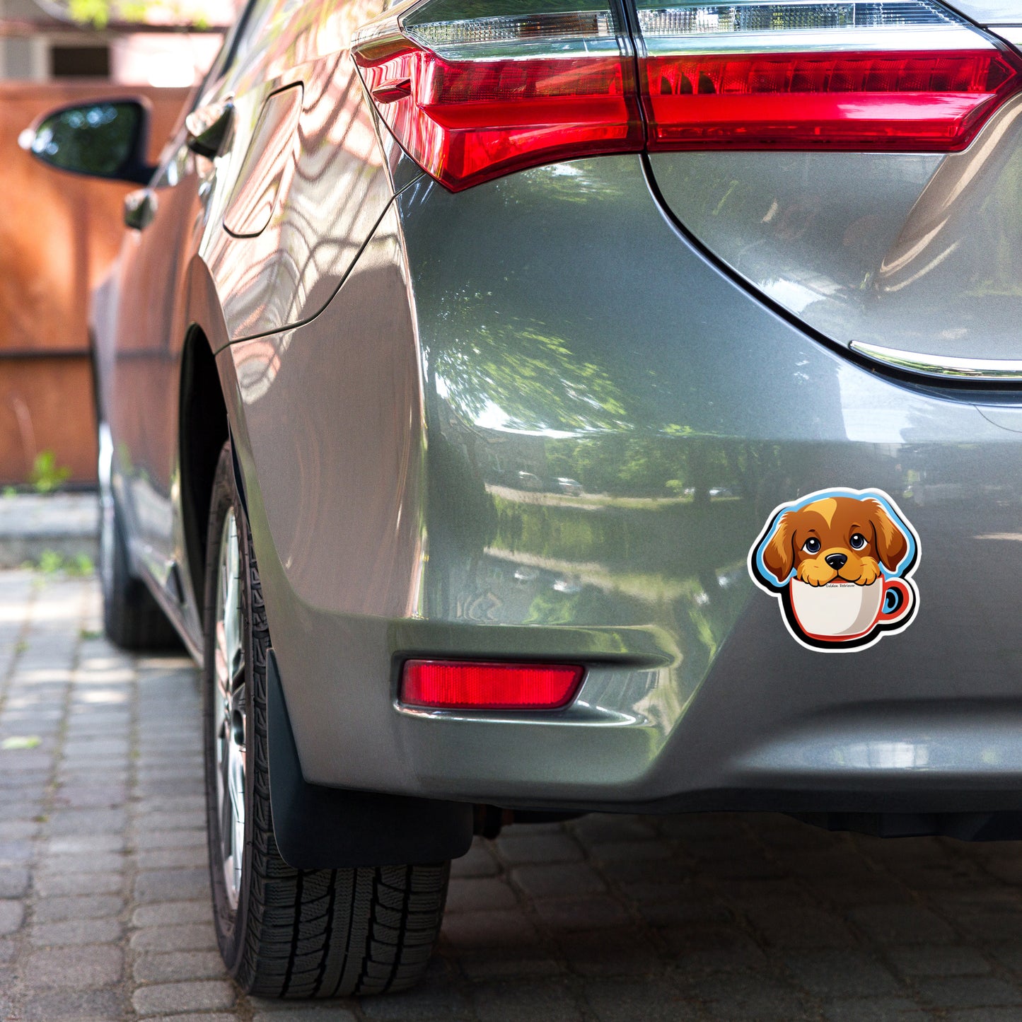 Golden Retriever Bubble-free sticker