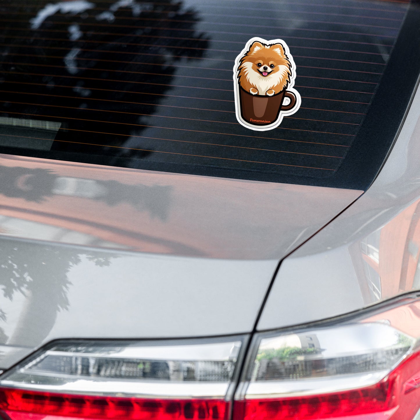 Pomeranian Bubble-free sticker