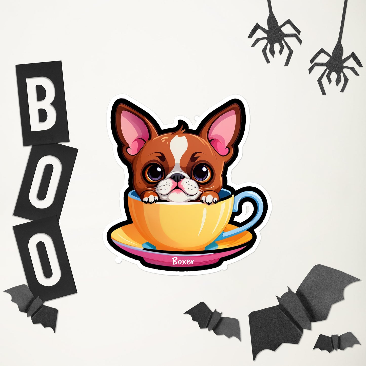 Boxer Bubble-free sticker