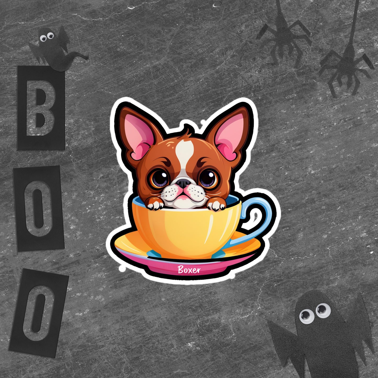 Boxer Bubble-free sticker
