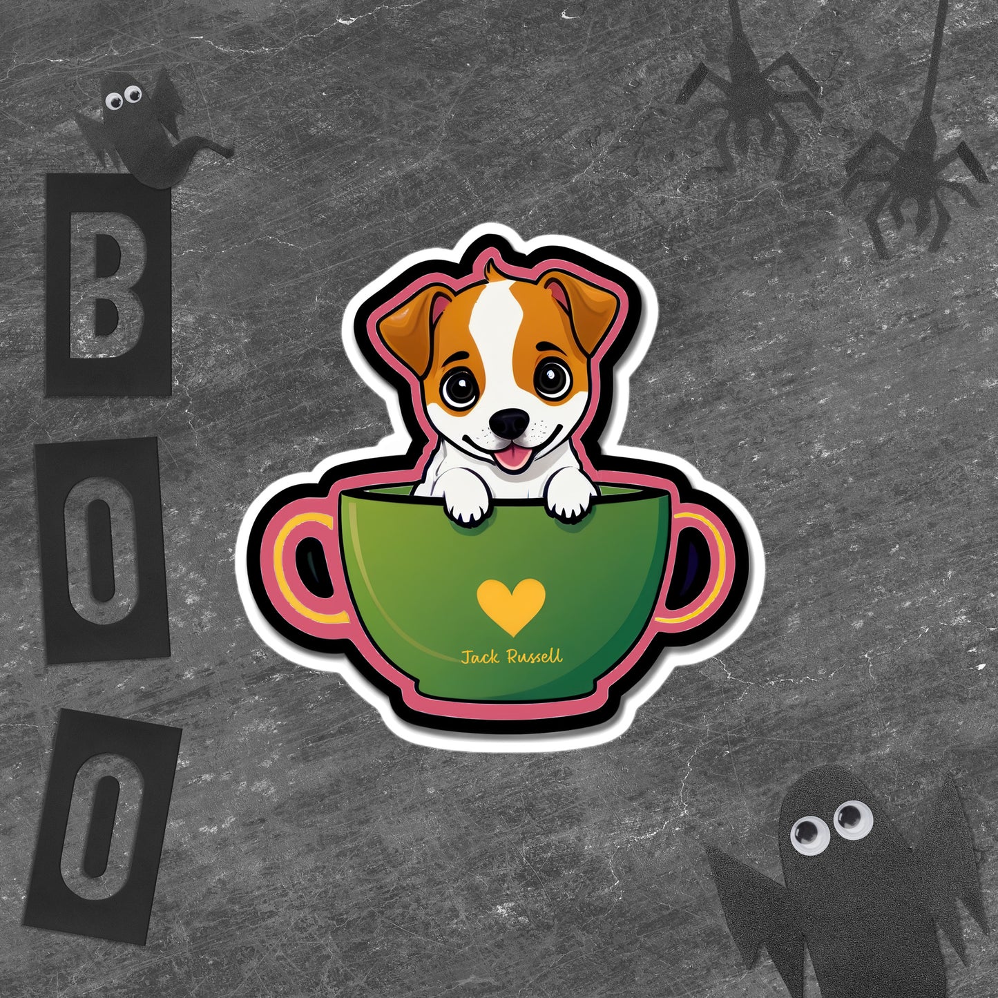 Jack Russell Bubble-free sticker