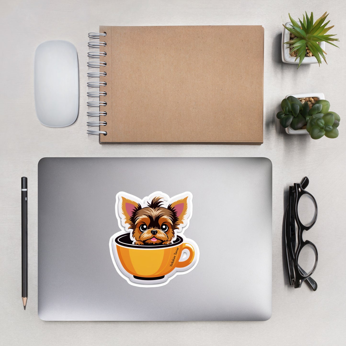 Yorkshire Terrier Bubble-free sticker