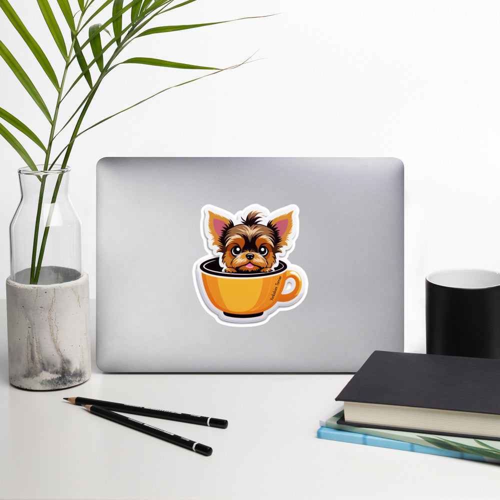 Yorkshire Terrier Bubble-free sticker