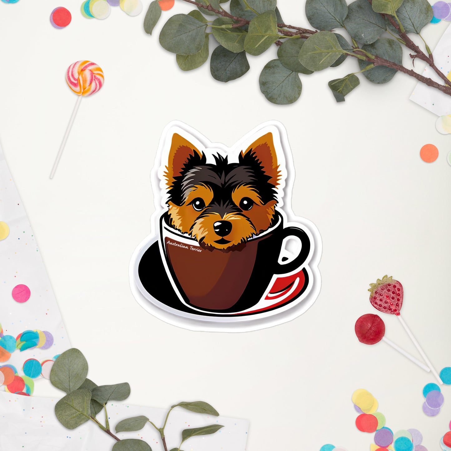 Australian Terrier Bubble-free sticker