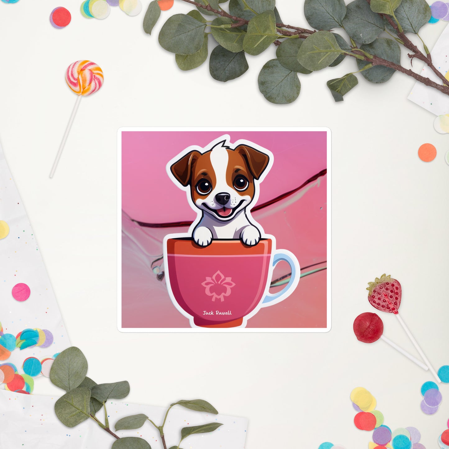 Jack Russell Bubble-free sticker