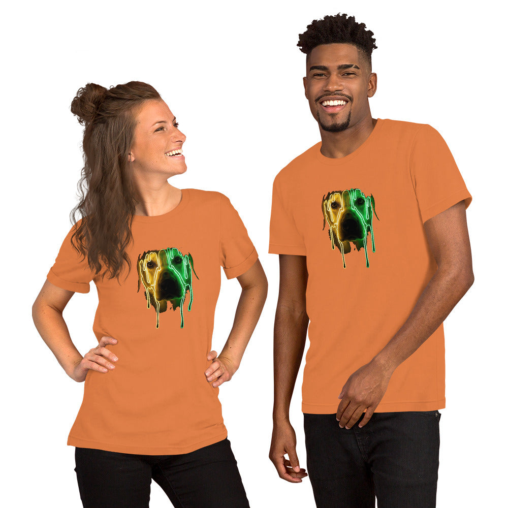 Dripping Neon Unisex t-shirt