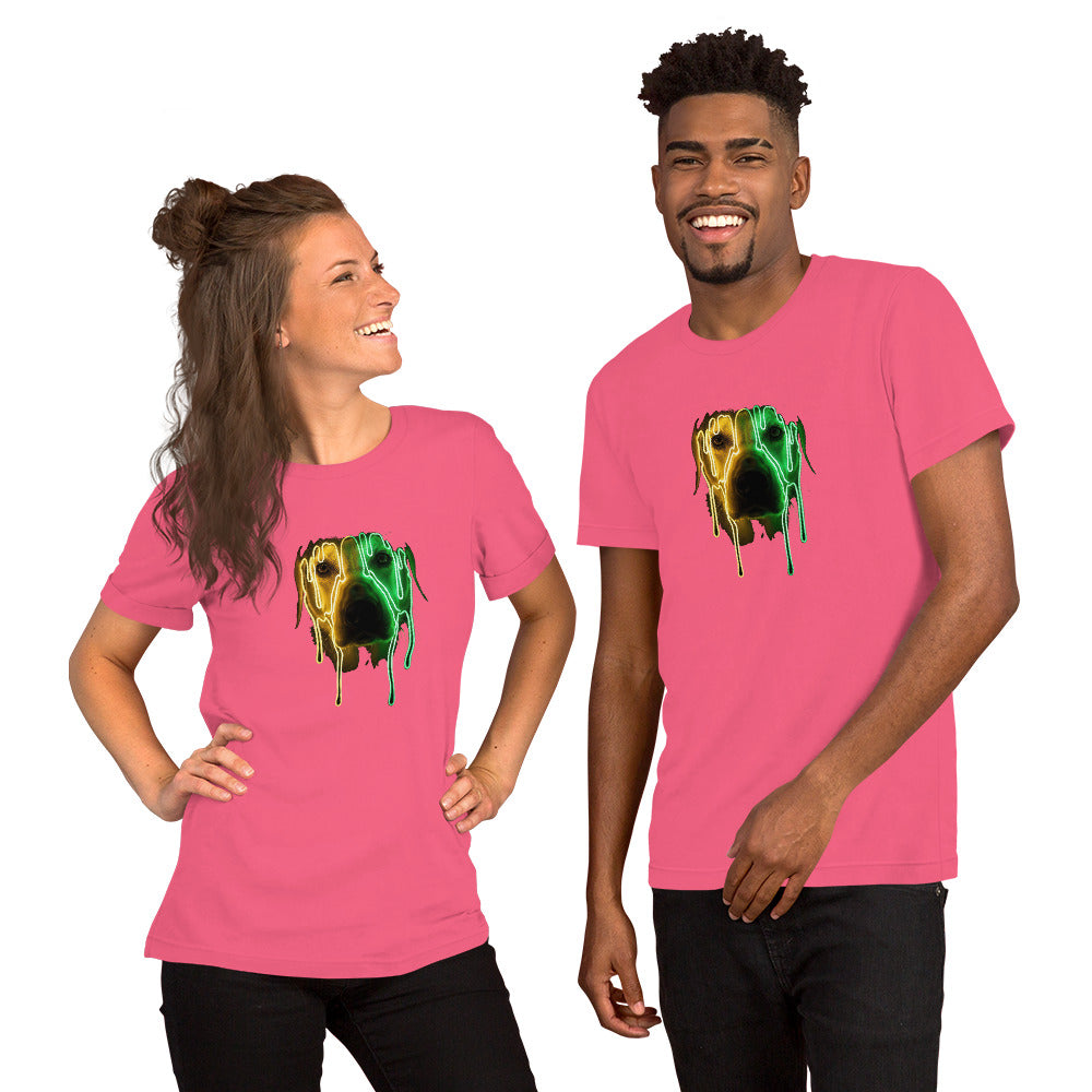 Dripping Neon Unisex t-shirt