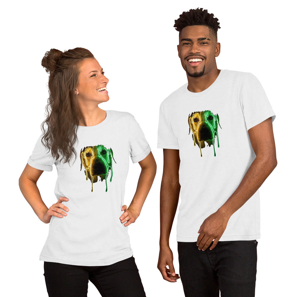 Dripping Neon Unisex t-shirt