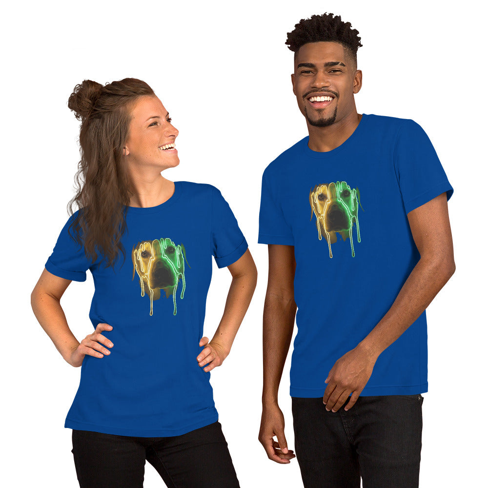 Dripping Neon Unisex t-shirt